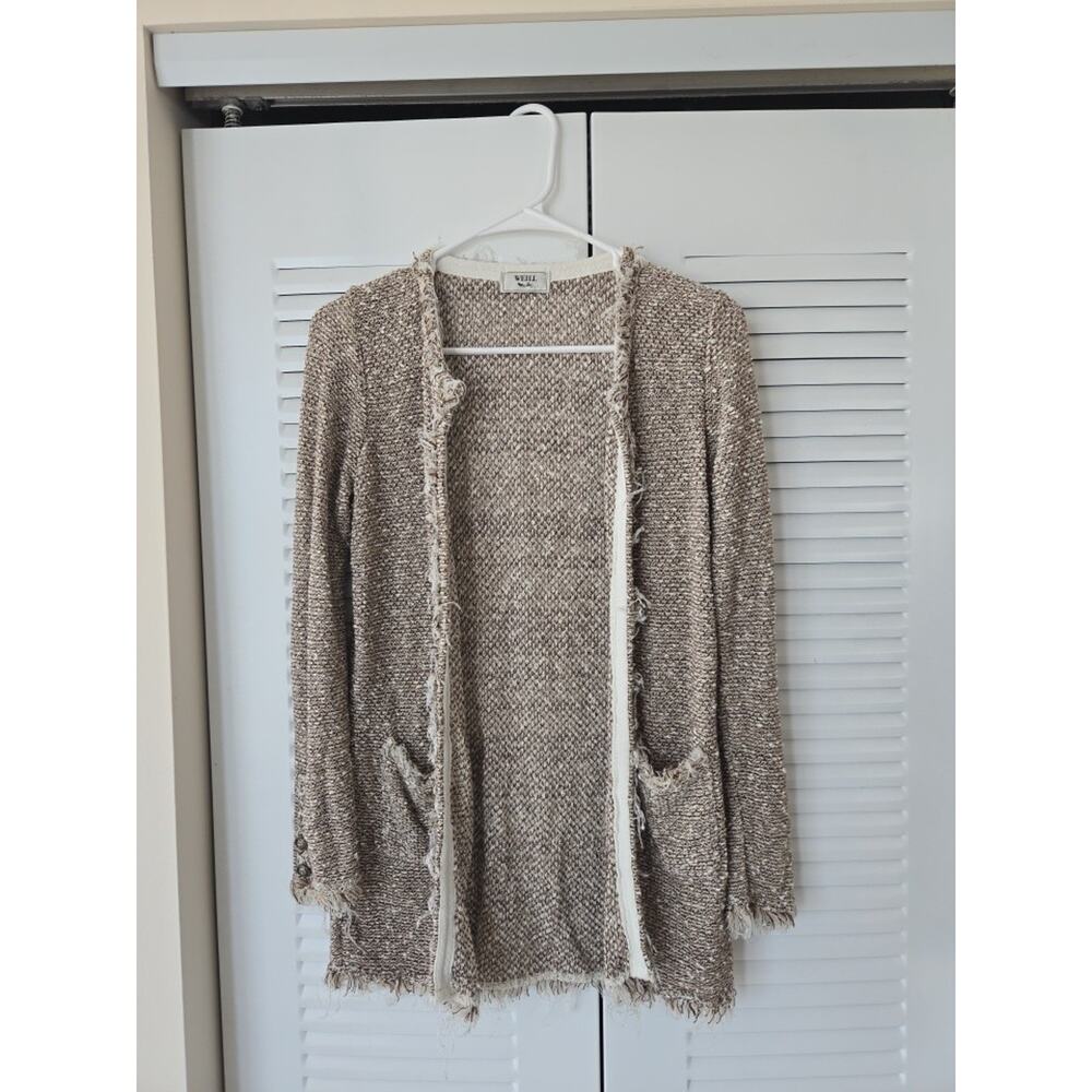 Weill Paris Open Sweater Sz M
